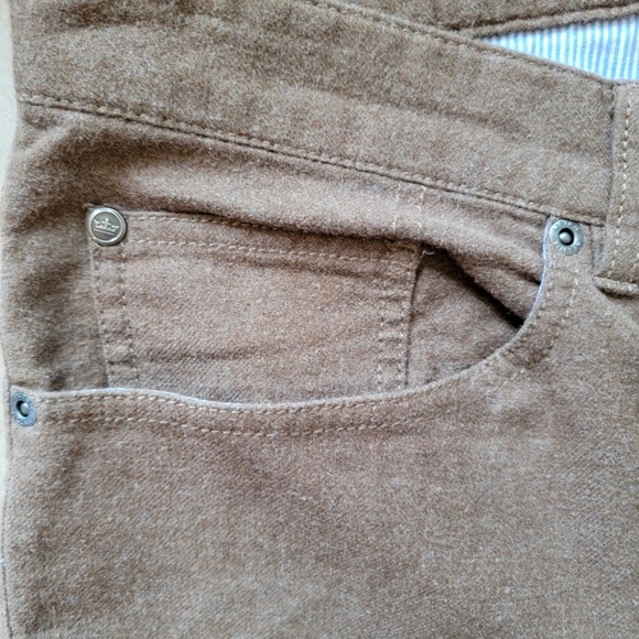 Peter Millar Mountainside Flannel Five-Pocket Pant Size 36 – Gently Worn - Picture 4 of 8